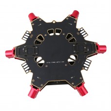 V6 Center Board Plate Part for 6-Axis Folding Hexacopter FPV Multicopter DIY