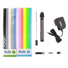 Aluminum Case Mini 3Doodler 2.0 Printer Pen 3-Diamension Painting Pen with Supplies for DIY Drawing