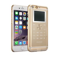 Multifunctional Ultrathin Cover Dual Card Long Standby Adapter 4.7" Spare Skin Card Protective Case for iPhone 6 Plus iPhone 6
