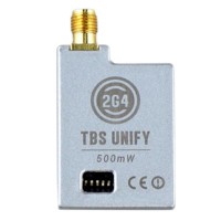 TBS UNIFY 2G4 2.4G 500MW 16CH Wireless Audio Video AV Transmitter Tx SMA Plug for FPV Multicopter