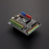 DFRobot Expansion Shield for Raspberry Pi B+ ATmega32u4 Leonardo chip Compatible with Arduino Shield Sensors