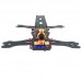 ATG 220mm 4-Aixs Carbon Fiber FPV Racing Quadcopter Frame with CCD Gimbal Camera Mount for Aerial Photography