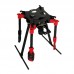 MAX4 LY600 600mm 4-Axis Carbon Fiber Folding Quadcopter with Landing Gear & Hanging Parts for FPV