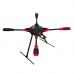 MAX4 LY600 600mm 4-Axis Carbon Fiber Folding Quadcopter with Landing Gear & Hanging Parts for FPV