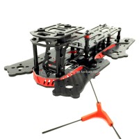 GE280Z 4-Aixs Carbon Fiber Quadcopter Frame with Power Distribution Board for FPV
