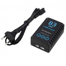 IMAXRC B3 20W AC110V-240V Compact Battery Balance Intelligent Charger for RC Helicopter Car Boat-European Standard