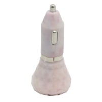 DC12V-24V Mini Smart Car Charger Fast Charge USB Adapter for Smart Phone Tablet PC-Rock Color