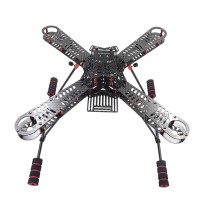 EX360 360mm 4-Axis Carbon Fiber Quadcopter Frame with Landing Gear & Hanging Board for FPV