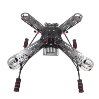 EX360 Pro 360mm 4-Axis Carbon Fiber Quadcopter Frame PCB Center Board with Landing Gear & Hanging Board for FPV