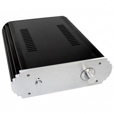 WA9 Aluminum Amplifier Chassis Instruments Case Enclosure with Radiators for DIY Audio Amps
