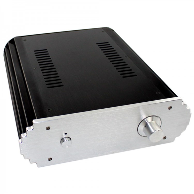 Wa9 Aluminum Amplifier Chassis Instruments Case Enclosure With Wa9 Aluminum Amplifier Chassis Instruments Case Enclosure With Radiators For Diy Audio Amps
