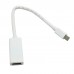 Thunderbolt Port to HDMI Female Adapter Cable with Audio Video for Apple MacBook