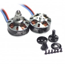 QX4208 380KV Brushless Waterproof Disc Motor with CW Propeller Mount for FPV Multicopter