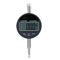 Digital Dial Indicator 0-12.7mm Dialgauge Resolution 0.01mm Electronic Micrometer Depth Height Gauge