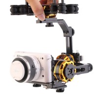 DYS 3 Axis Brushless Gimbal Mount Stand Support with 3 Motors for Sony NEX ILDC Camera Photography 