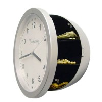 Creative Wall Clock Safe Modern Insurance Cabinet Lockfast Storage Box Clock Hidden Wall Coffer