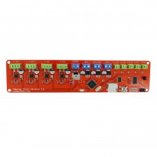 3D Printer Mainboard 12V Upgraded Reprap MELZI2.0 i3 PCB Control Board Integrated Mini-USB Slot