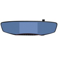 F5C Vehicle Traveling Recorder 1280x960 Double Lens HD Car Video Camcorder DVR Camera Rearview Mirror Monitor