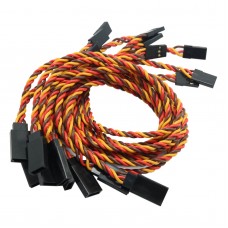 RC Servo Y Extension Cord Cable Wire Connection Splitted Lead JR 30cm 10-Pack