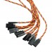 RC Servo Y Extension Cord Cable Wire Connection Splitted Lead JR 30cm 10-Pack