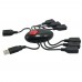 USB2.0 HUB 7 Ports 5V 500mA Adapter HUB Transfer 480Mbps for PC Laptop Computer