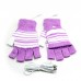 5V USB Heated Gloves Pad Mini Electric USB Heater Fabric Cloth Soft Portable Winter Warm Gloves 