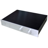 WA12 Amplifier Aluminum Case Box Shell  Chassis for Audio Amps DIY 425x313x70mm