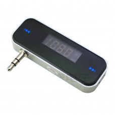 Electronic Car Mp3 Player HIFI FM Transmitter Audio Radio Modulator 3.5MM for iPhone Samsung Android  