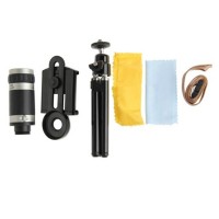 Mobile Phone Lens Universal 8X Zoom Phone Telephoto Camera Lens with Clip for iPhone Samsung Photography