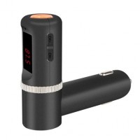 360 Degree Rotating Bluetooth Car Charger MP3 Player FM Transmitter with 2.1A Double USB Charger