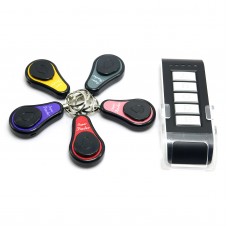 5in1 1 Transmitter + 5 Receivers Wireless Electronic Key Finder Locater Alarm Keychain