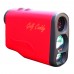 600m 1.8" Golf Earmarked Handheld Laser Rangefinder Waterproof Range Finder Monocular with LCD Screen Building Hunting