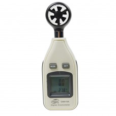 GM816A LCD Wind Speed Temperature Gauge Anemometer Air Velocity Meter Air Temperature Measurement Tester Indicator