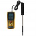 GM8903 Digital Hot Wire Anemometer Tachometer Wind Speed Gauge Air Flow Temperature Meter Tester Measurement
