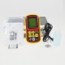 GM100 Portable Digital LCD Ultrasonic Thickness Gauge 1.2-220mm Sound Velocity Meter Tester