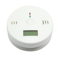 Home Safety LCD Carbon Monoxide Poisoning  Detector Smoke CO Gas Sensor Alarm Warning Security Monitor 