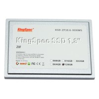 KSD-ZF18.6-128MS KingSpec SSD Harddisk 128G 1.8 ZIF Hard Drive Disk 40Pin Disque HD for iPod Classic 6th 7th ASUS R2E SAMSUNG Q1