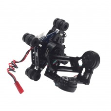 FPV 3-Axis Brushless Gimbal Camera Mount with Drive Board & Motor for GoPro SJCAM Sports Camera