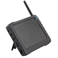 TE968H 2.4G 5inch Wireless LCD FPV DVR Monitor + TE60A 24CH Camera 100M 90 DegreeTransmitter Kit