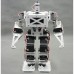 17 DOF Biped Robot Humanoid Anthropomorphic Combat Battle Robot Kit Height 38cm