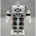 17 DOF Biped Robot Humanoid Anthropomorphic Combat Battle Robot Frame Height 38cm w/Servo