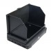 TE981H-1.2 Mini 5inch 32CH 1.2G Wireless FPV Monitor DVR Camera HD Display Receiver with Sunshade