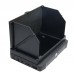 TE981H-1.2 Mini 5inch 32CH 1.2G Wireless FPV Monitor DVR Camera HD Display Receiver with Sunshade
