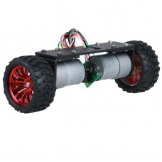 JGA37-360 2WD Self-balancing Car Chassis with Metal Gear Motor for RC Models