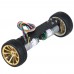 JGA25-26 2WD Car Chassis Self-balancing Car with Metal Gear Motor for RC Models