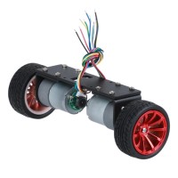 JGA37-26 2WD Car Chassis Self-balancing Car with Metal Gear Motor for RC Models