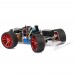 4WD Smart Car Chassis with PM-R3 Multifunction Control Board & PS2 Controller Combo for RC