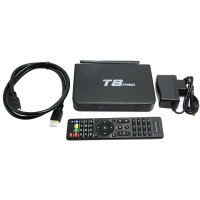 T8PRO Android 5.1 TV BOX Full HD 1080P 3D Movie Arabic IPTV Box Smart Arabic TV Pre-install 16.0 Version KODI