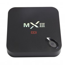 MX III Android 4.4 TV Box Quad Core Mali450 GPU 1G/8GB Media Player Support 4K XBMC DLNA Miracast Airplay Wifi