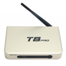 T8PRO Android 5.1TV BOX Full HD 1080P 3D Movie Arabic Media Player Smart Arabic TV Pre-install 16.0 Version KODI-Gold